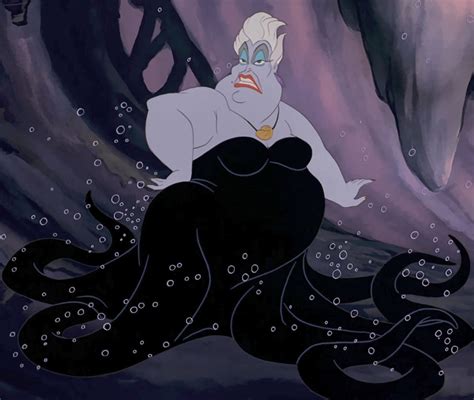 Ursula mermaid witch hair